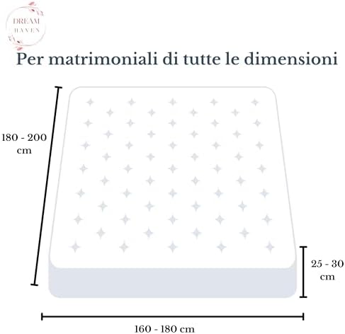 Coprimaterasso Impermeabile, Coprimaterasso Antiacaro e Igienico, Traversa Impermeabile con Angoli